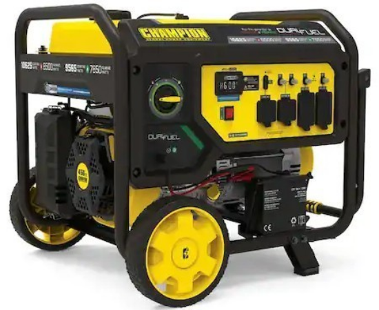 Picture of Generator 7500 watt, Dual Fuel 